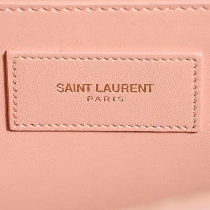 Saint Laurent Smooth Calfskin Classic Monogram Clutch Blush 7 of 8