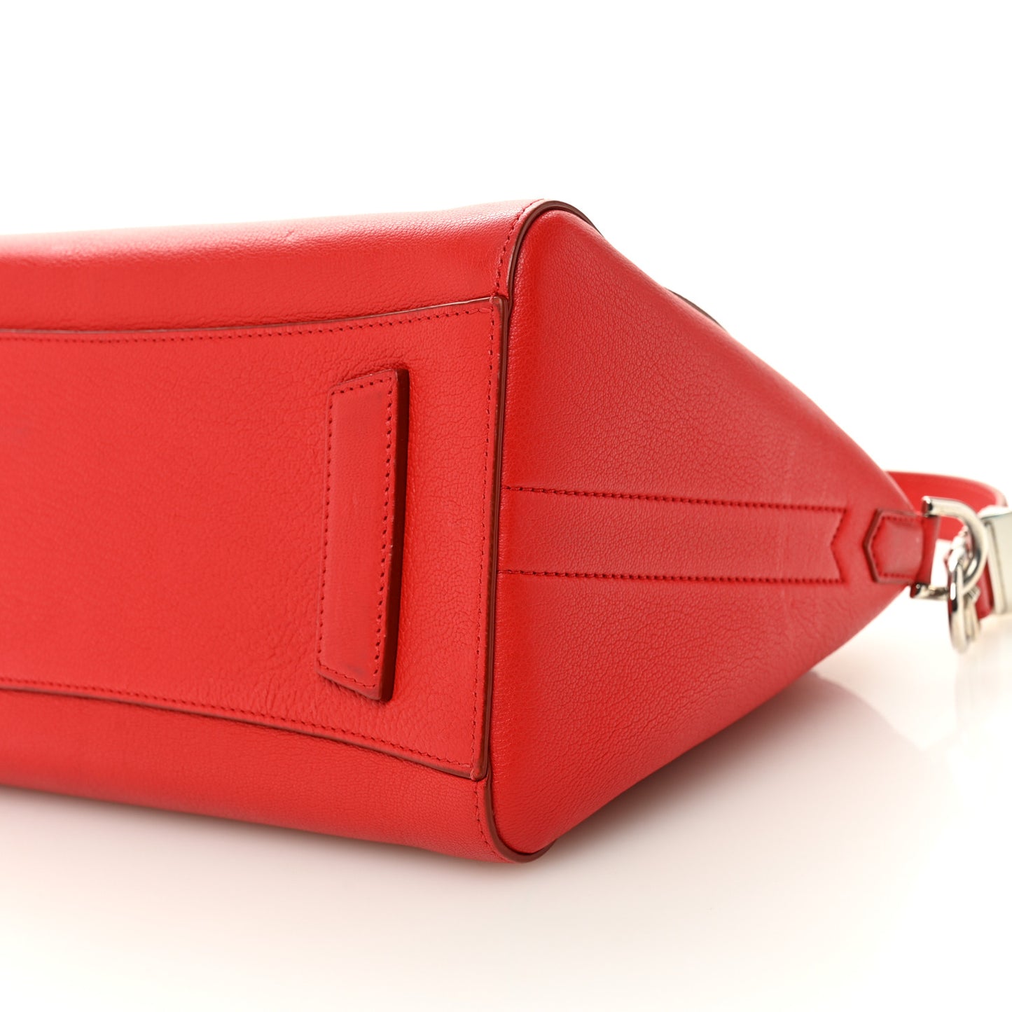 Sugar Goatskin Small Antigona Red