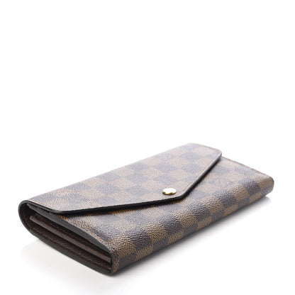 Louis Vuitton Damier Ebene Sarah Wallet NM 4 of 6