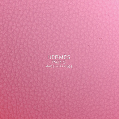 Hermes Taurillon Clemence Picotin Lock 18 PM Mauve Sylvestre 6 of 11