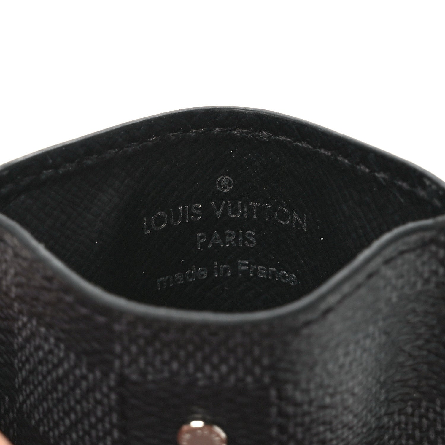 Louis Vuitton Damier Graphite Pince Card Holder Bill Clip 6 of 10