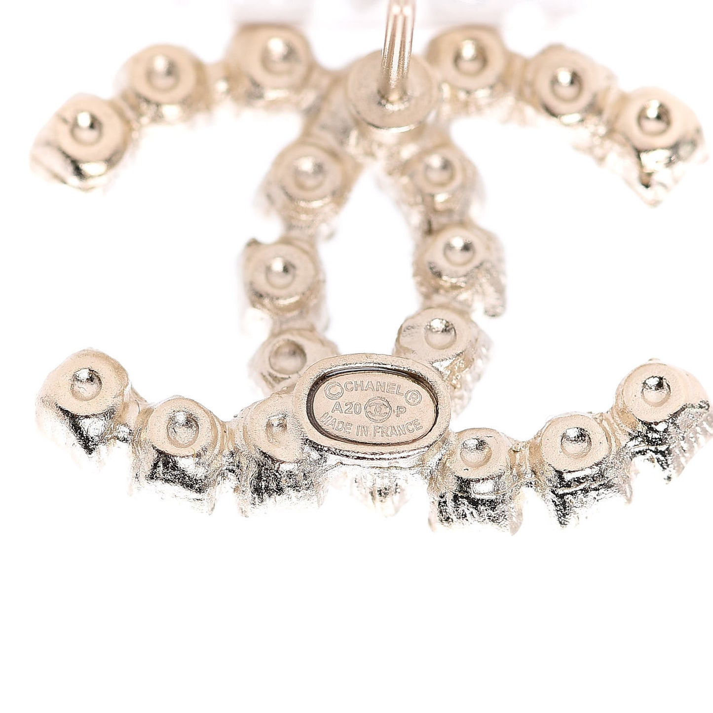 Crystal CC Earrings Gold