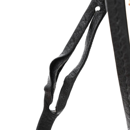 Valentino Garavani Grained Calfskin Rockstud Saddle Bag Black 12 of 12