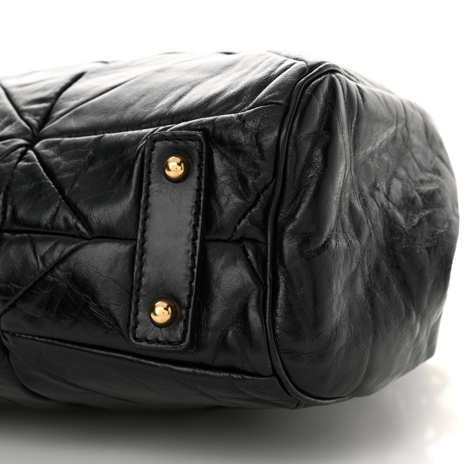 Marc Jacobs Calfskin Patchwork Stam Black 9 of 15