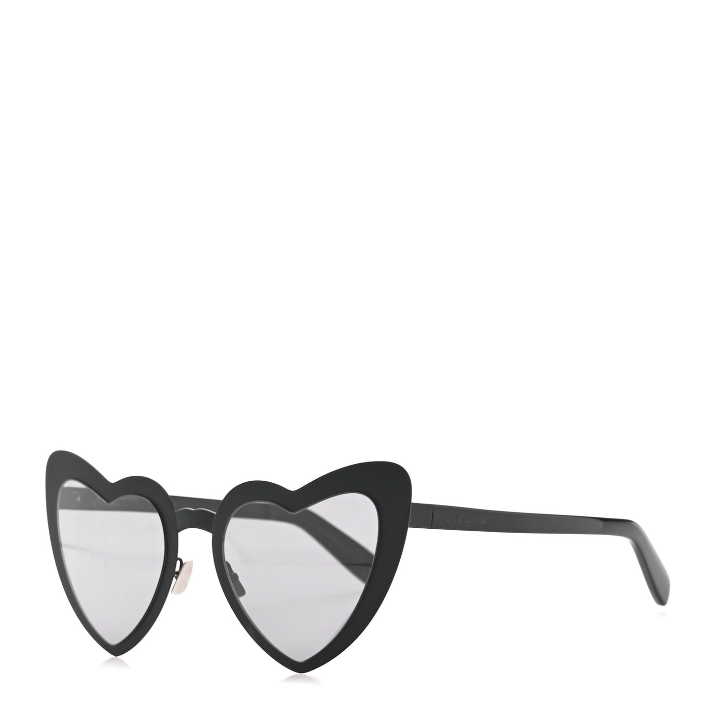 Acetate Heart Frame Loulou SL181 Sunglasses Black