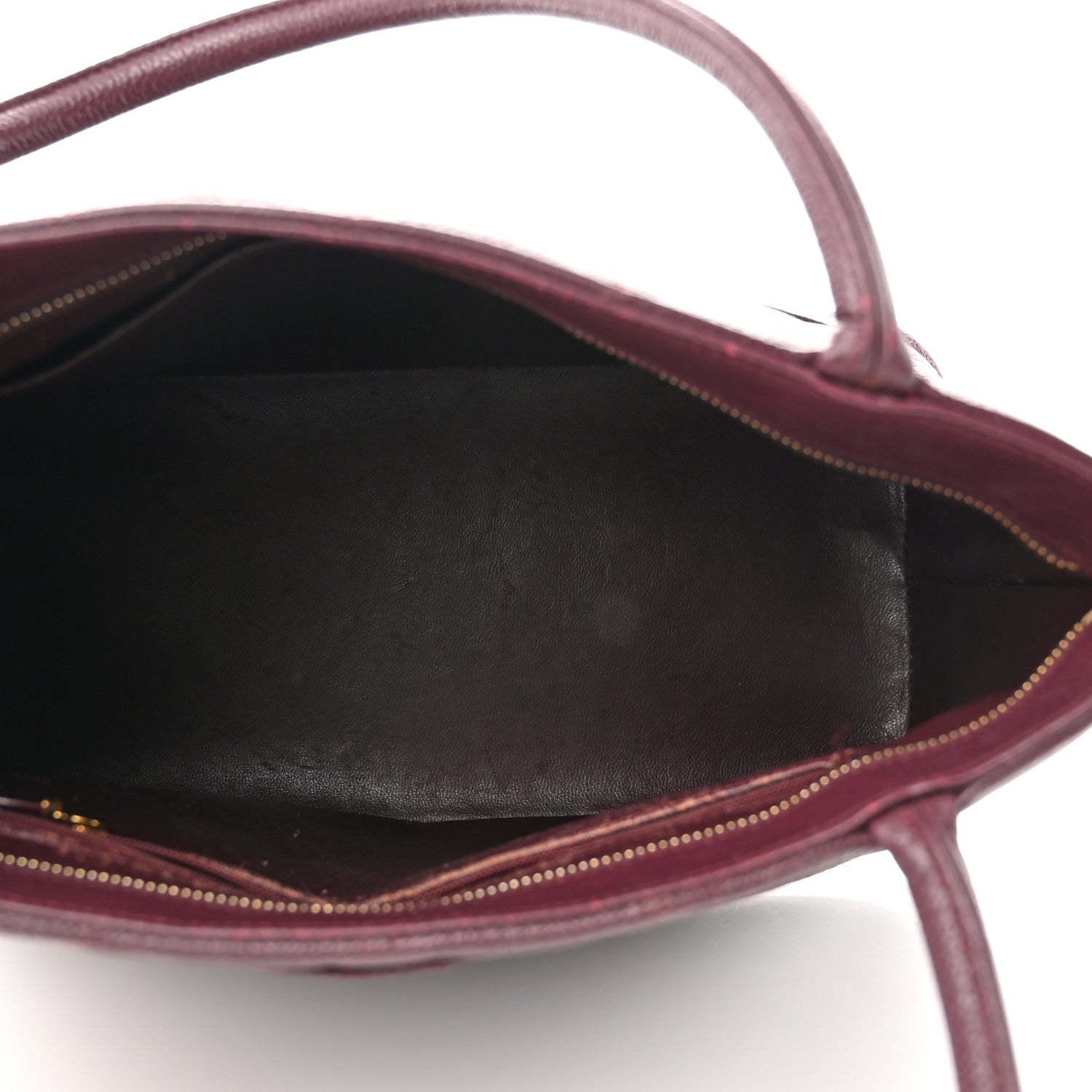 Chanel Caviar Quilted Medallion Tote Bordeaux 5 of 9