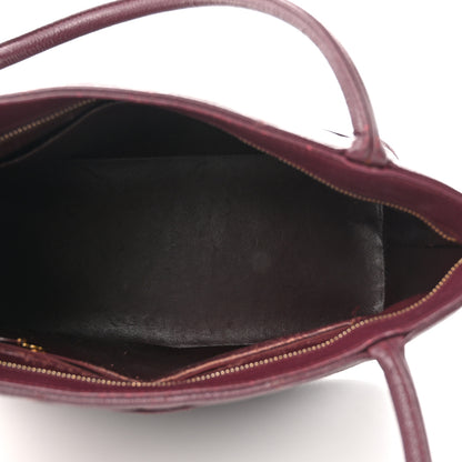 Chanel Caviar Quilted Medallion Tote Bordeaux 5 of 9