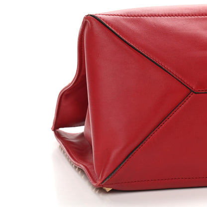 Valentino Garavani Nappa Medium Rockstud Soft Tote Red 7 of 8