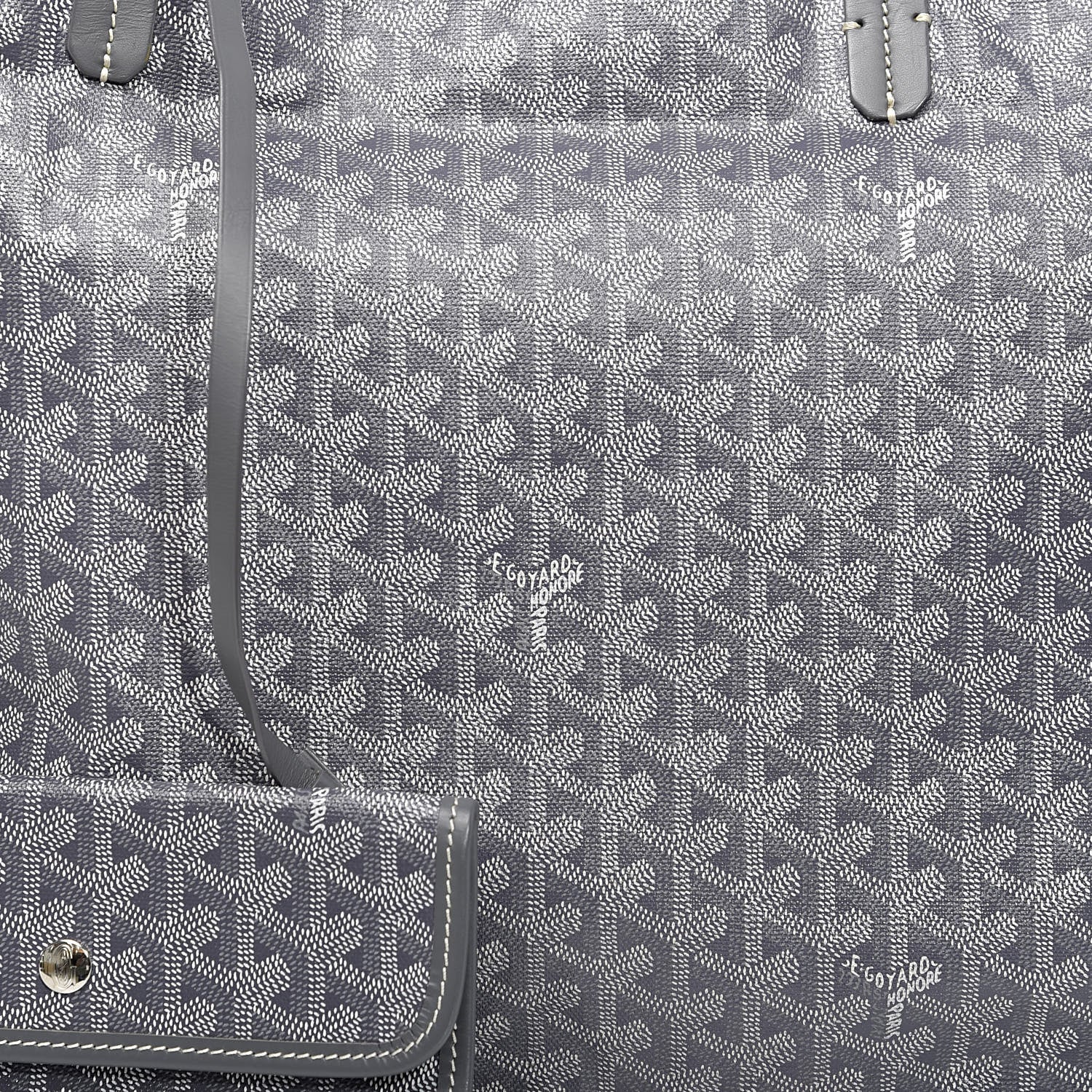 Goyard Goyardine Saint Louis GM Grey 12 of 12