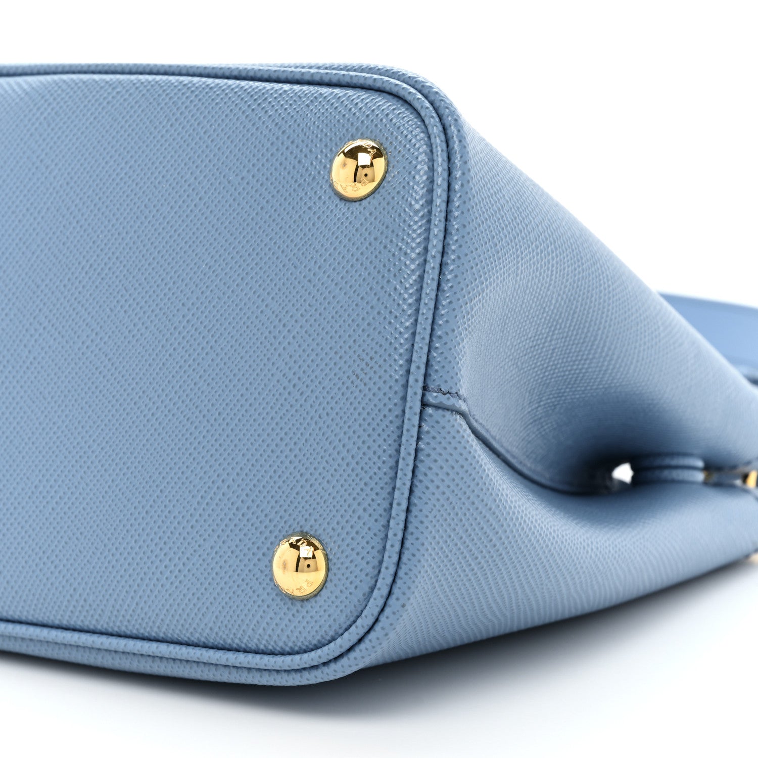 Prada Saffiano Cuir Mini Double Bag Astrale 8 of 9