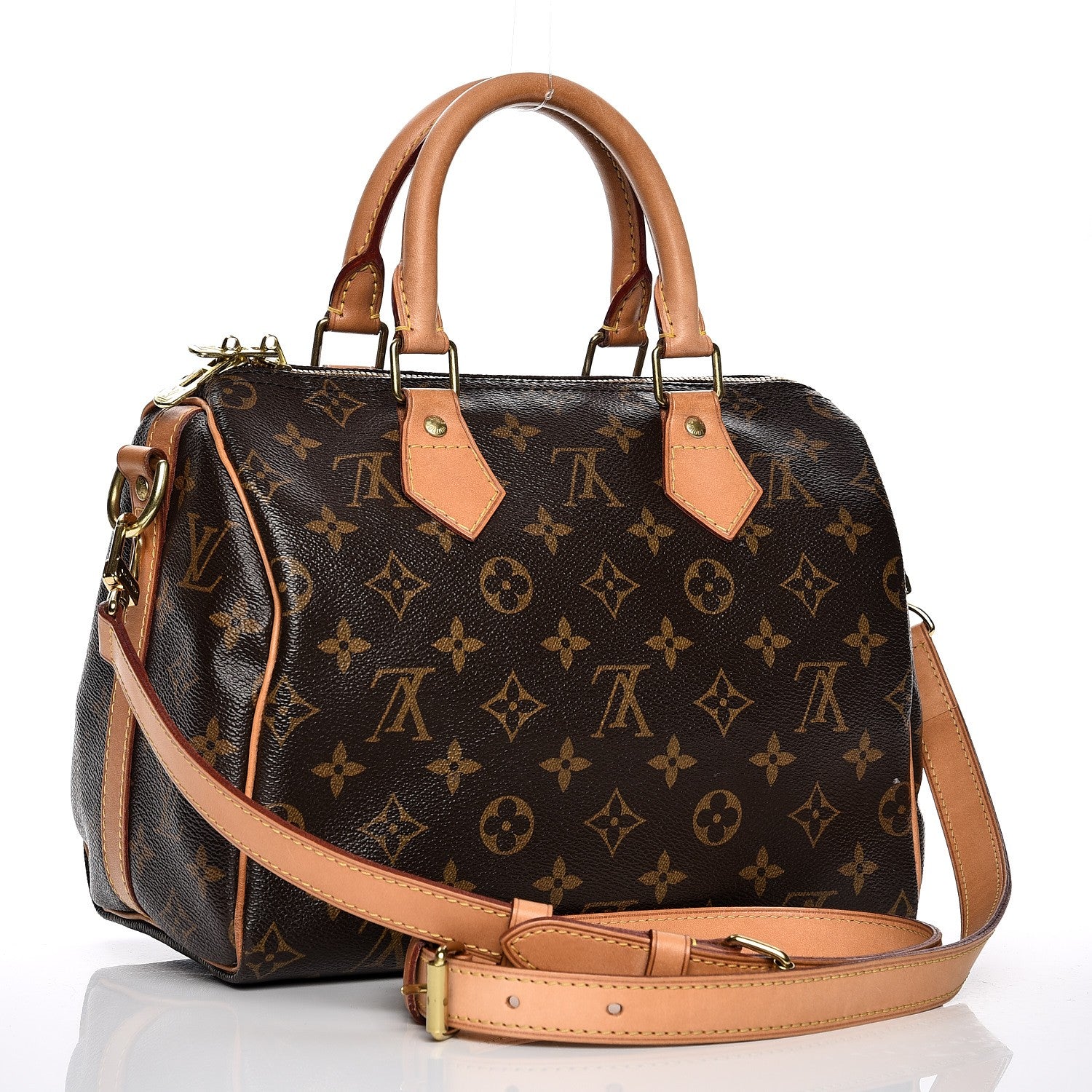 Louis Vuitton Monogram Speedy Bandouliere 25 4 of 10