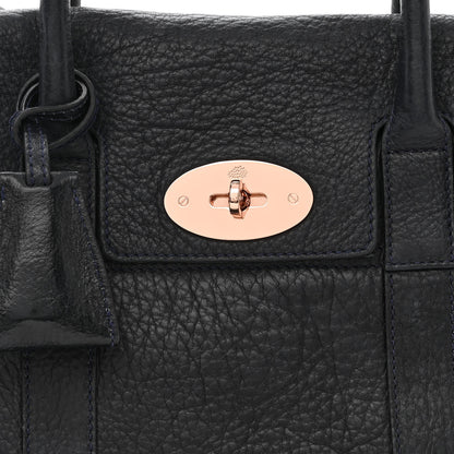 Mulberry High Pebbled Mix Grain Heritage Bayswater Nightshade Blue 8 of 10