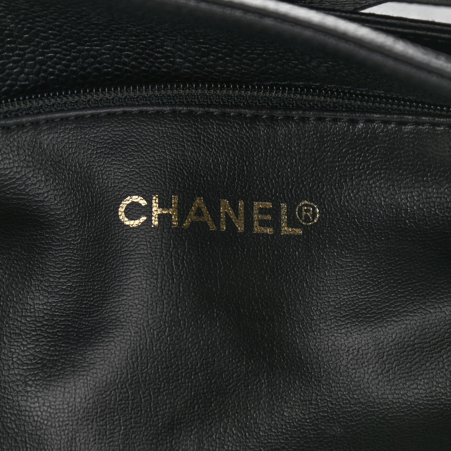 Chanel Caviar CC Tote Black 5 of 12
