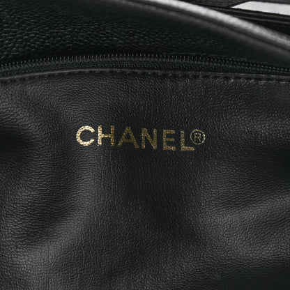 Chanel Caviar CC Tote Black 5 of 12