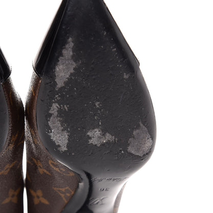 Louis Vuitton Patent Monogram Fetish Pumps 36 8 of 13
