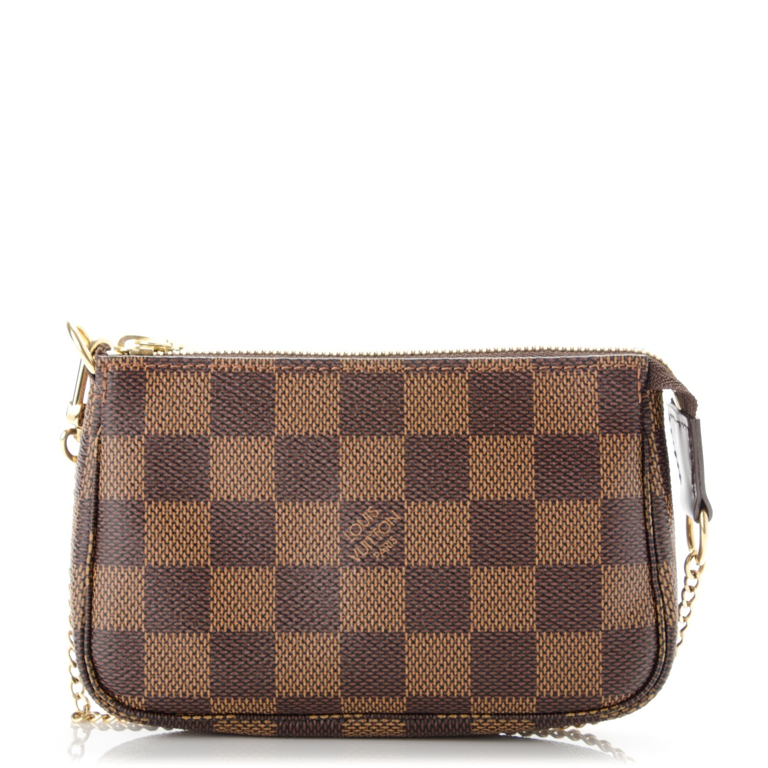 Louis Vuitton Damier Ebene Mini Pochette Accessories 1 of 7