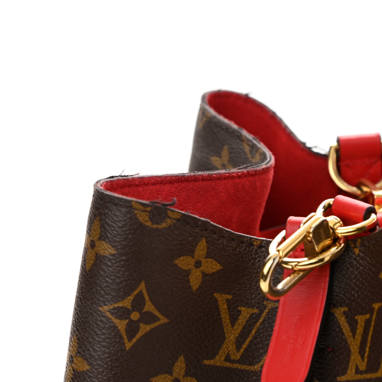 Louis Vuitton Monogram Neonoe MM Coquelicot 7 of 11