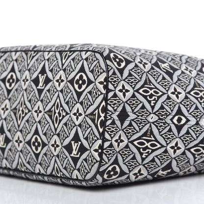 Louis Vuitton Jacquard Since 1854 Neverfull MM Grey 7 of 10