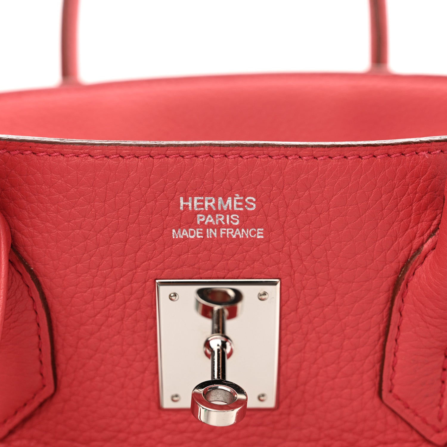 Hermes Taurillon Clemence Birkin 35 Bougainvillea 6 of 16