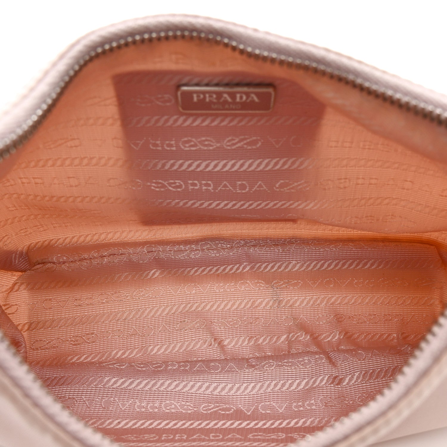 Prada Nylon Re-Edition 2005 Shoulder Bag Alabastro 5 of 14