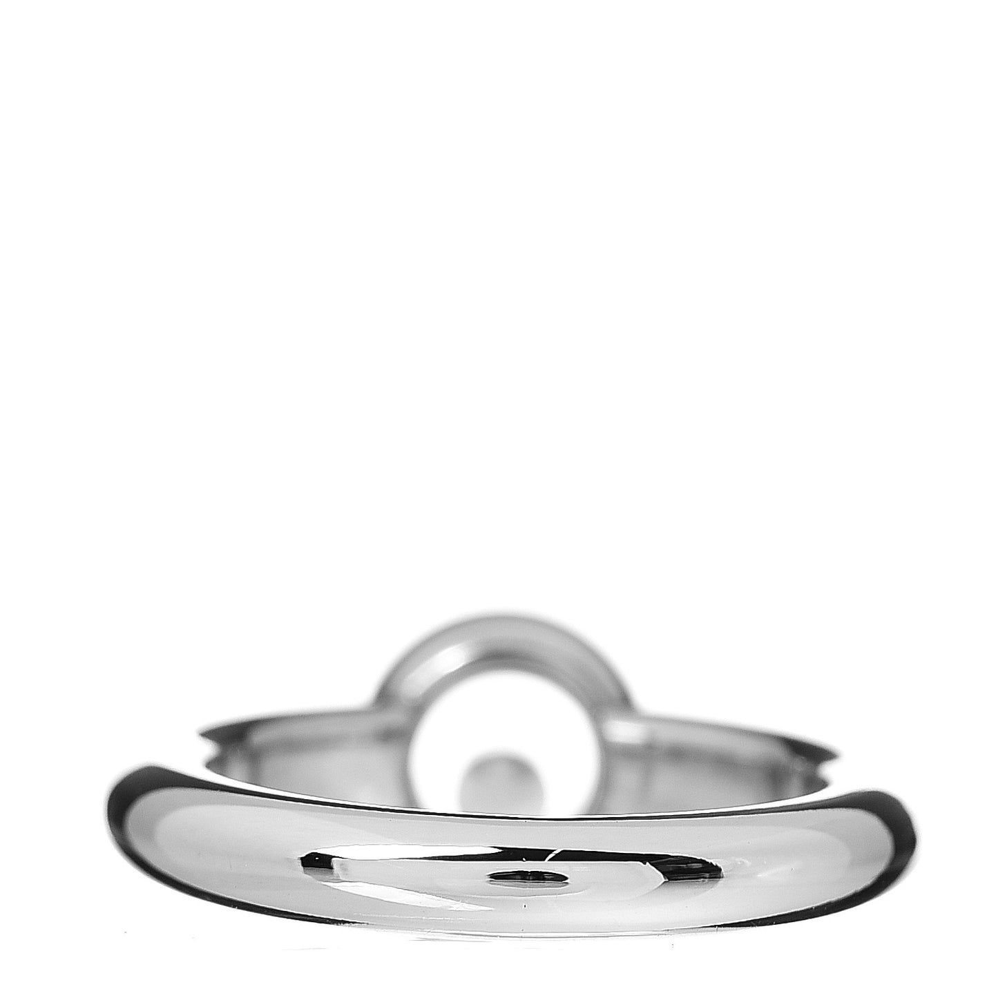 18K White Gold Diamond Happy Diamonds Icons Ring 50 5.25