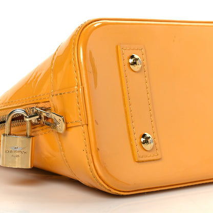Louis Vuitton Vernis Alma BB Jaune Passion 7 of 9