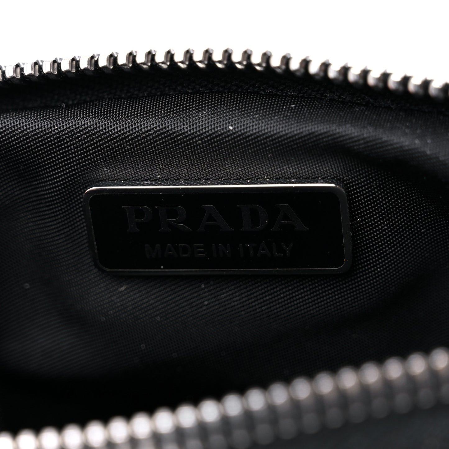 Saffiano Belt With Nylon Pouch 80/32 Black