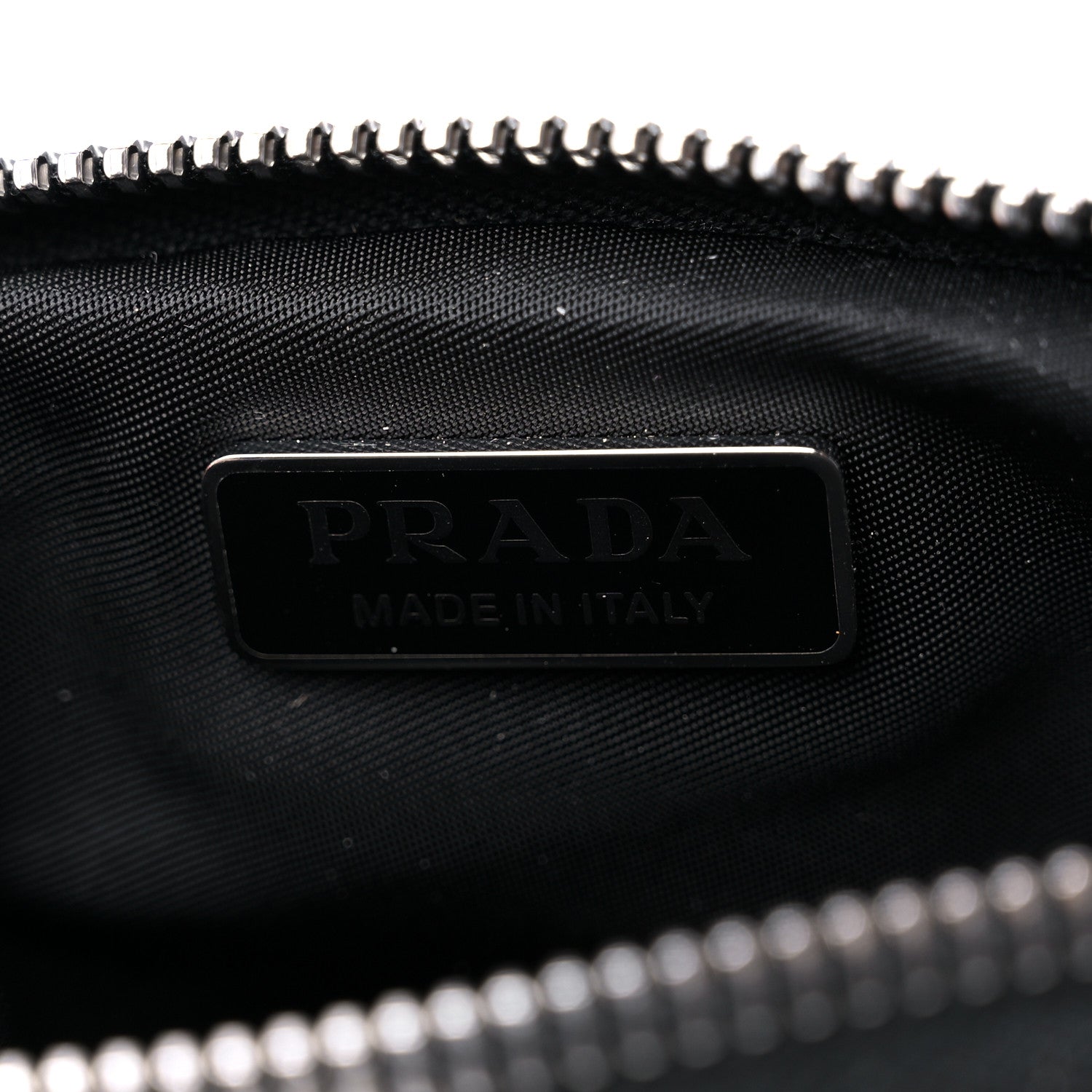 Prada Saffiano Belt With Nylon Pouch 80/32 Black 5 of 9