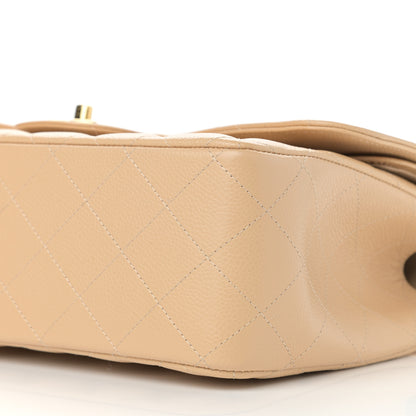 Chanel Caviar Quilted Jumbo Double Flap Beige Clair 9 of 12