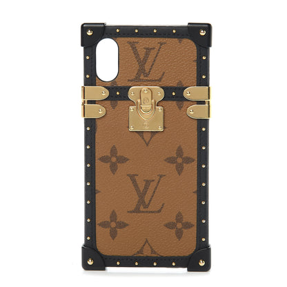 Louis Vuitton Reverse Monogram Eye-Trunk iPhone X Case 1 of 6