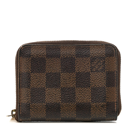 Louis Vuitton Damier Ebene Zippy Coin Purse 1 of 8