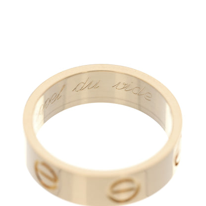 Cartier 18K Yellow Gold 5.5mm LOVE Ring 51 5.75 6 of 6