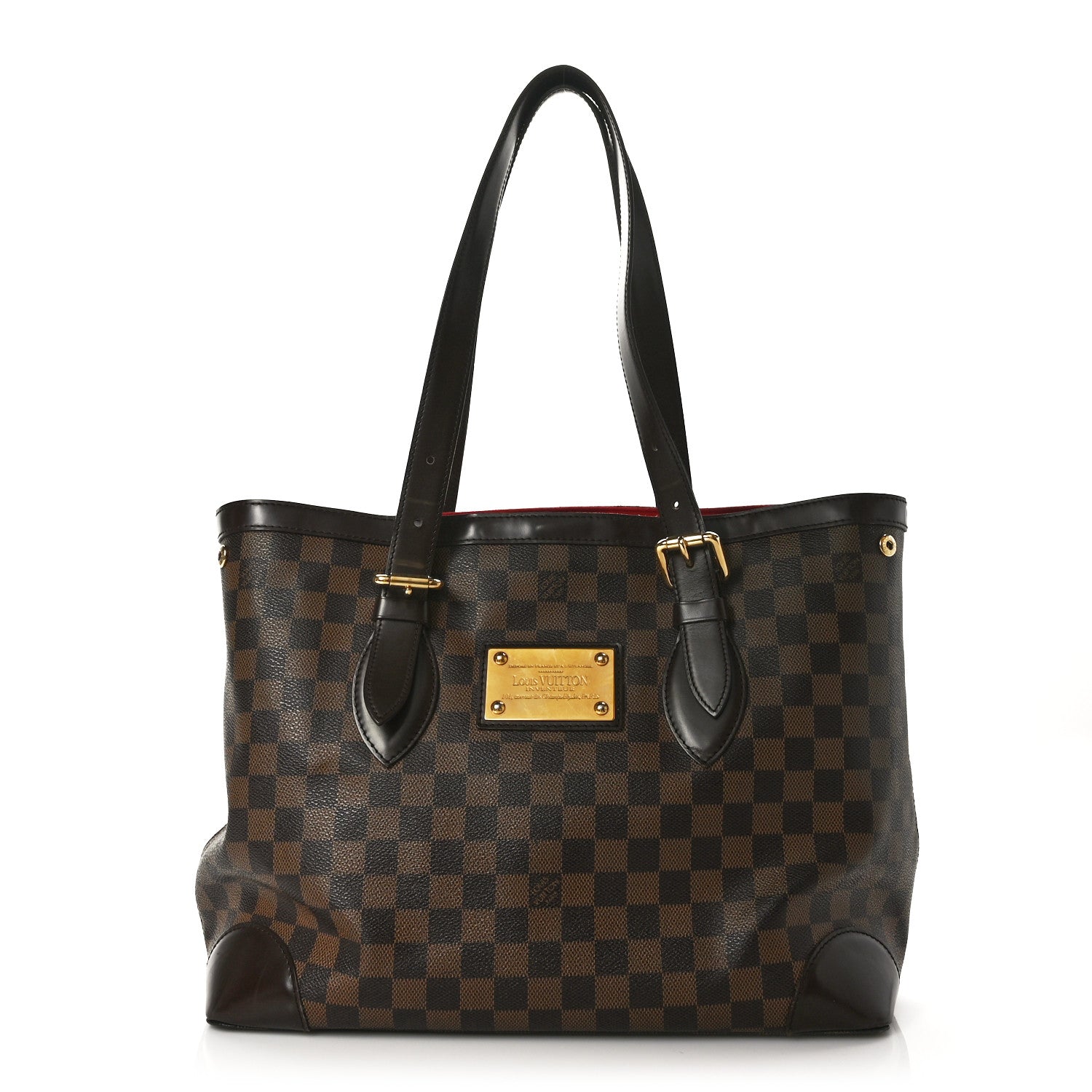 Louis Vuitton Damier Ebene Hampstead MM 1 of 11
