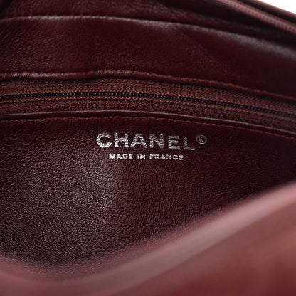 Chanel Lambskin Quilted Timeless Camera Case Burgundy Burgundy 6 of 14