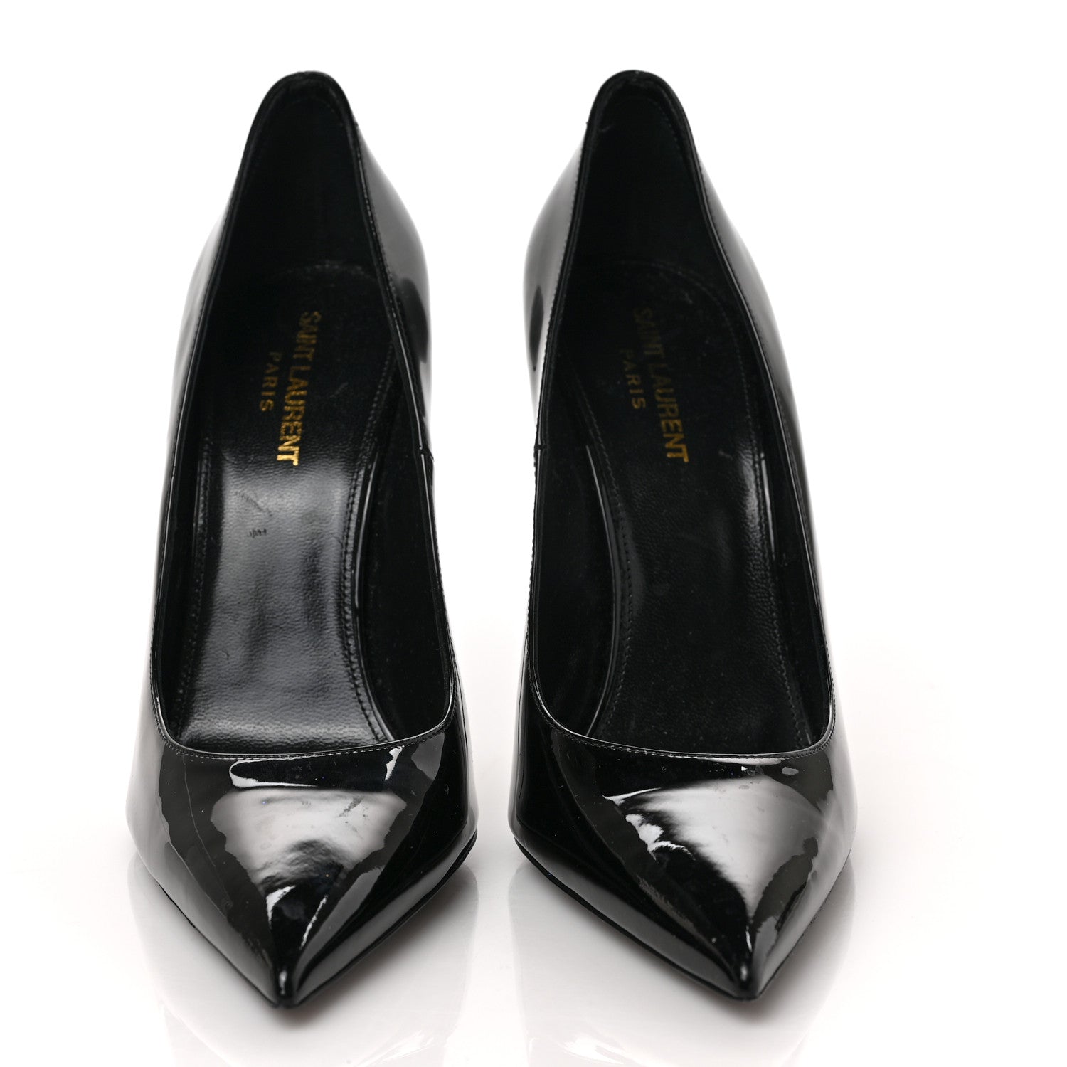 Saint Laurent Patent Instinct Pumps 40 Black 2 of 8