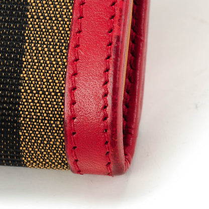 Fendi Pequin Cuoio Vegetale Organizer Continental Wallet Tobacco Rosso Miele 11 of 14