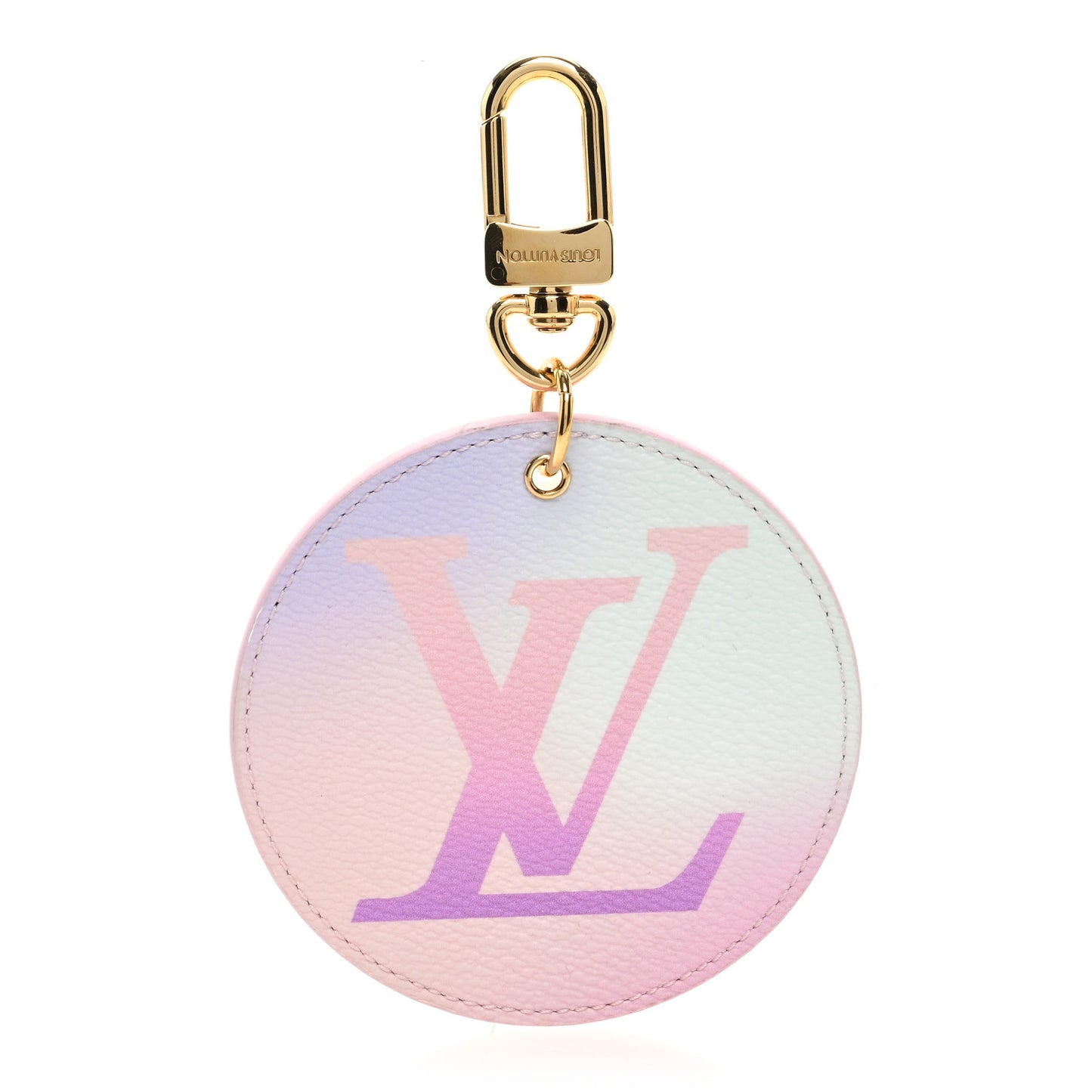 Monogram Giant Spring In The City Bag Charm Key Holder Sunrise Pastel