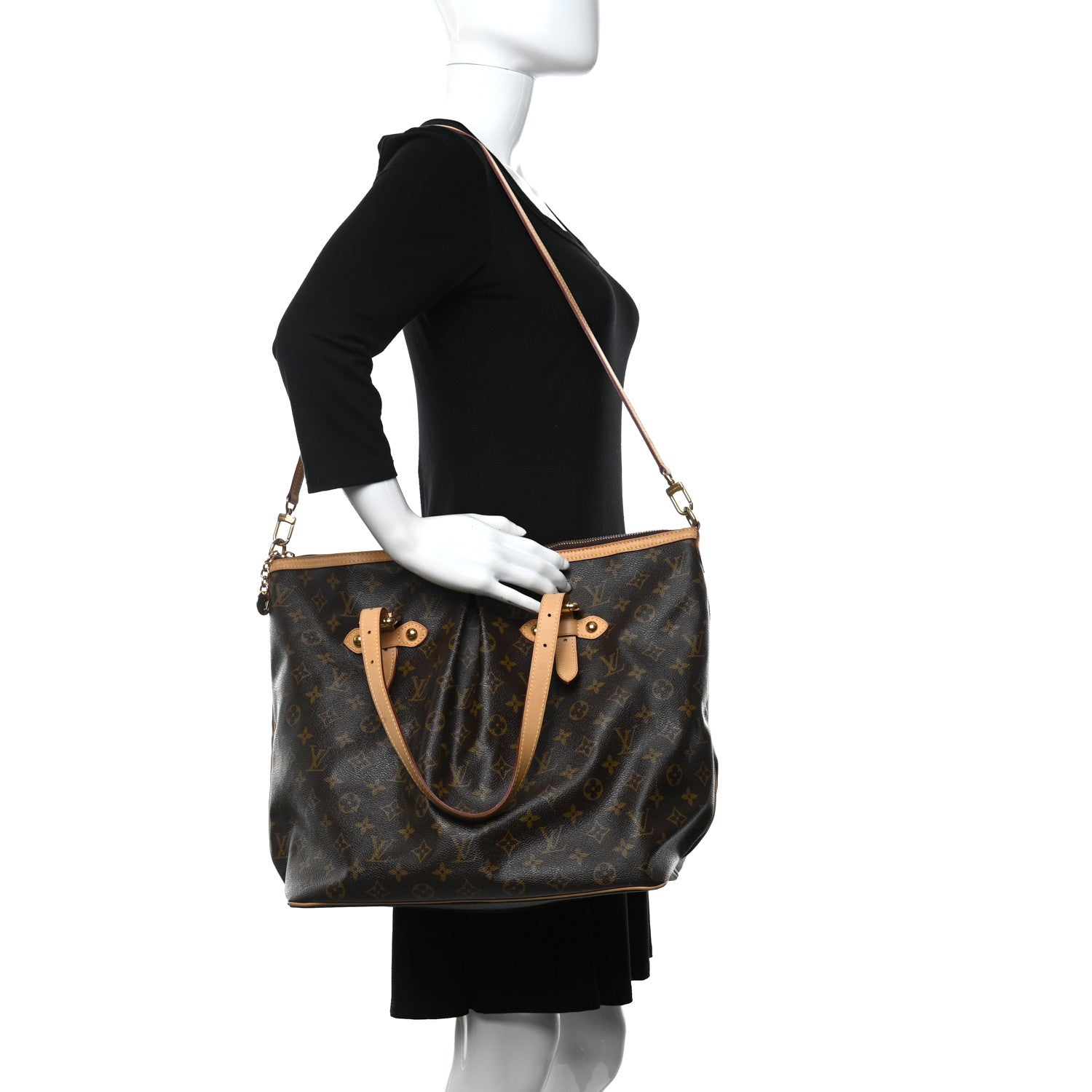 Louis Vuitton Monogram Palermo GM 2 of 16