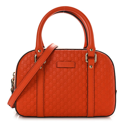 Gucci Soft Microguccissima Small Crossbody Bag Sun Orange 1 of 9