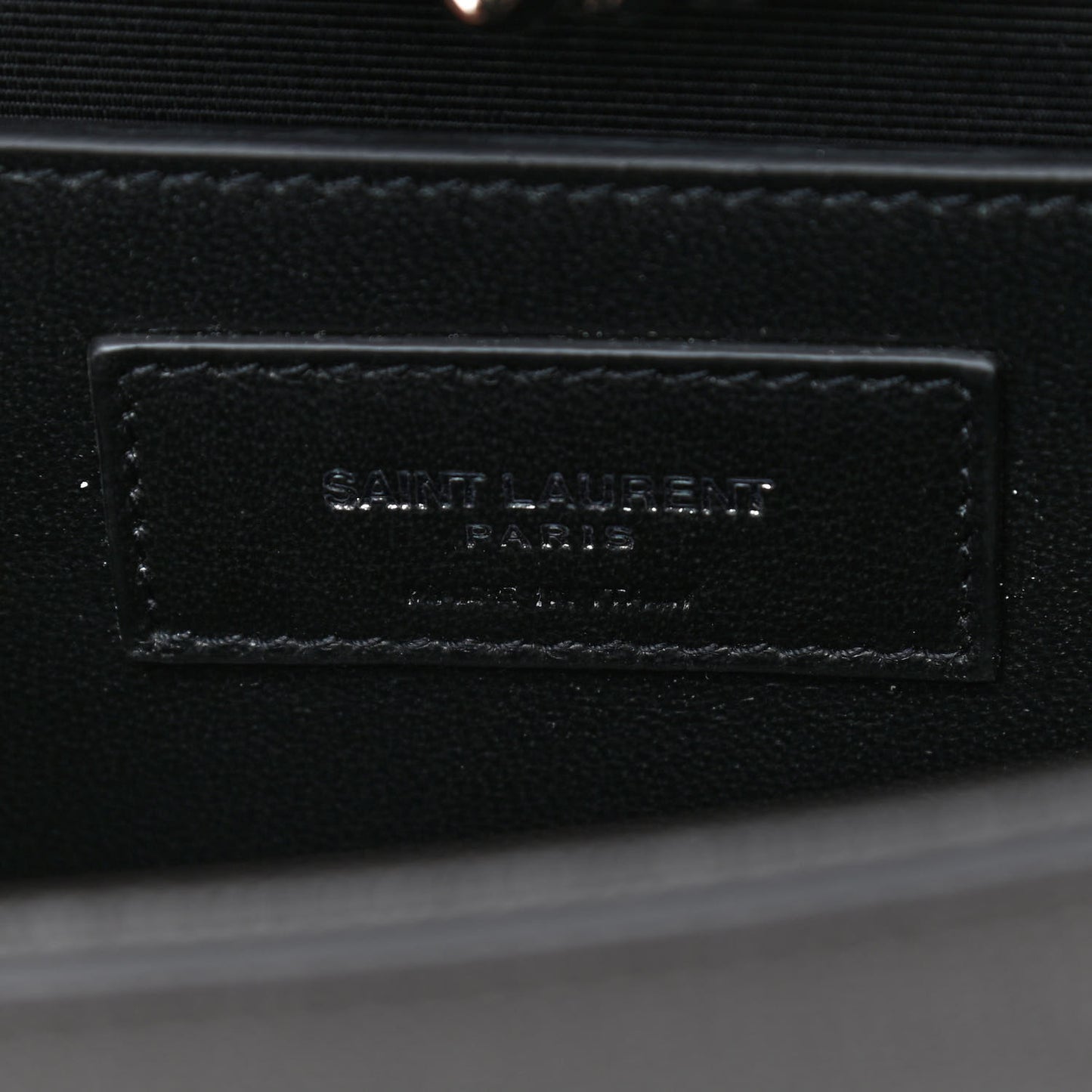 Grain De Poudre Small Classic Monogram Kate Tassel Chain Wallet Gray