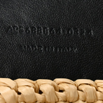 Saint Laurent Raffia Rive Gauche Tote Natural 7 of 10