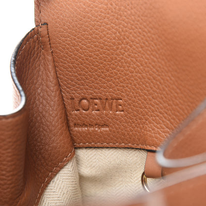 Loewe Calfskin Embroidered Floral Small Hammock Shoulder Bag Tan Yellow 8 of 10