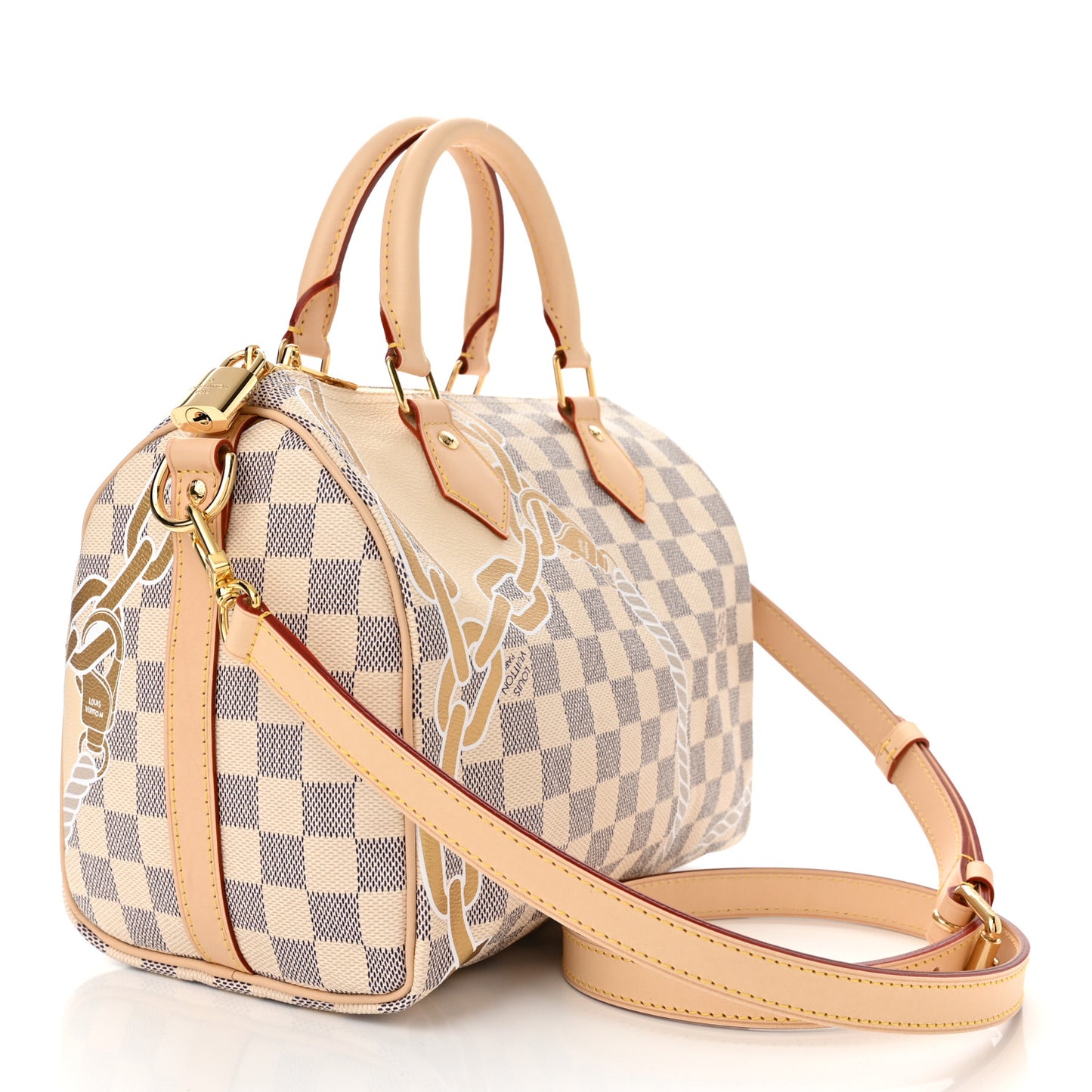 Damier Azur Nautical Speedy Bandouliere 25