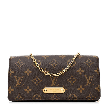 Louis Vuitton Monogram Lily Wallet On Chain 1 of 9