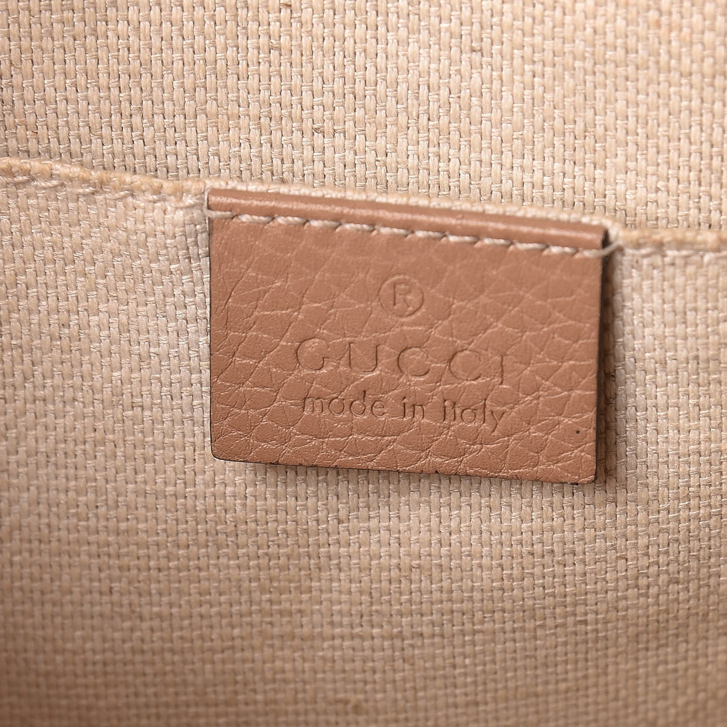 Pebbled Calfskin Small Soho Disco Bag Camelia