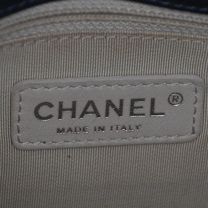 Chanel Caviar Quilted Timeless CC Tote Blue 6 of 7