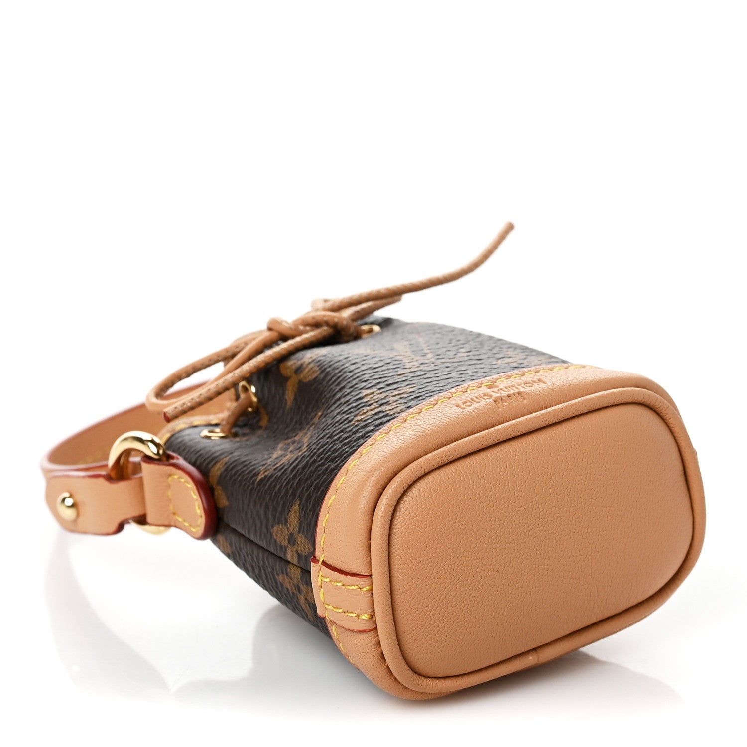 Louis Vuitton Monogram Micro Noe Bag Charm Key Ring 3 of 7