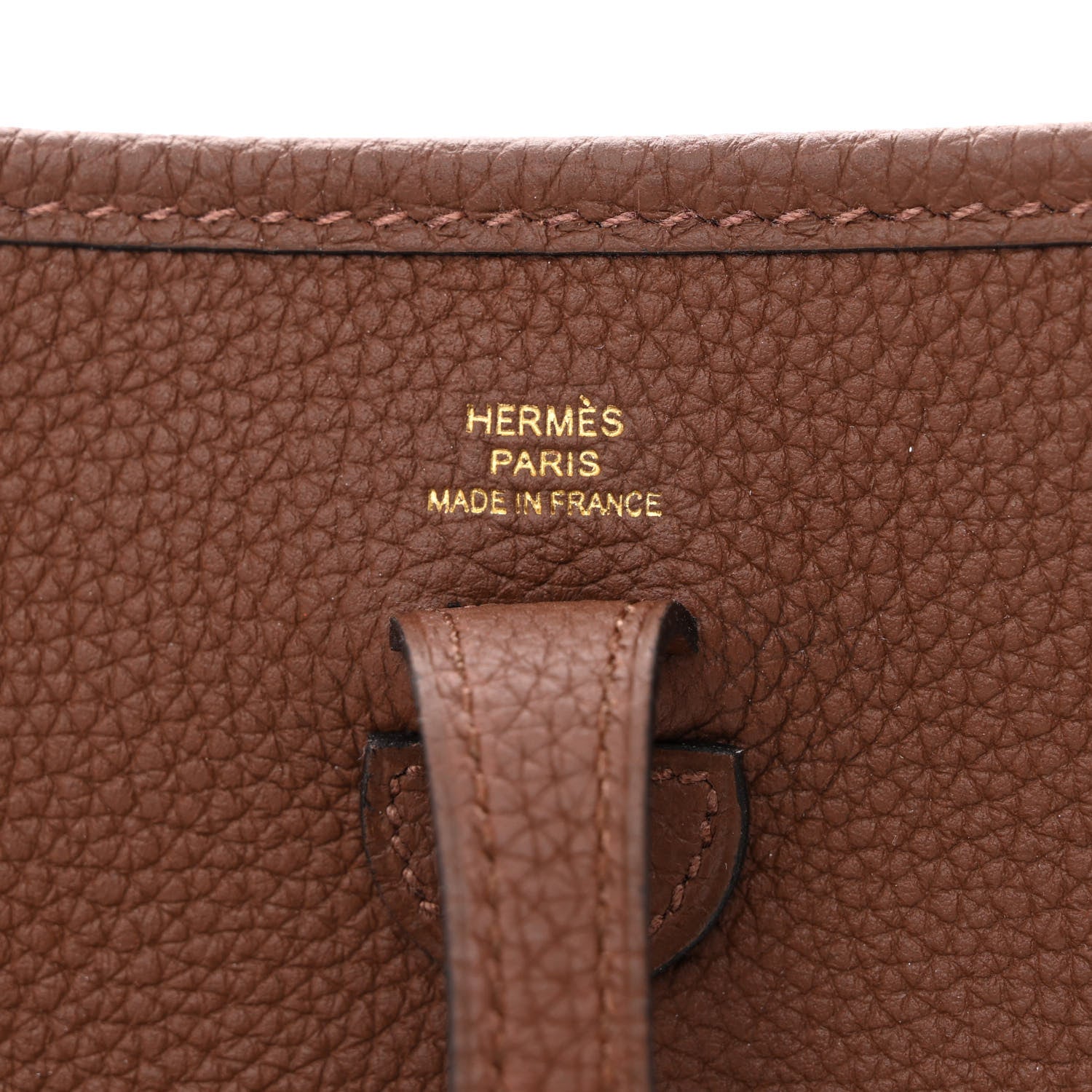 Hermes Taurillon Maurice Evelyne TPM Cacao 6 of 11