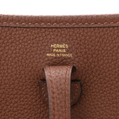Hermes Taurillon Maurice Evelyne TPM Cacao 6 of 11