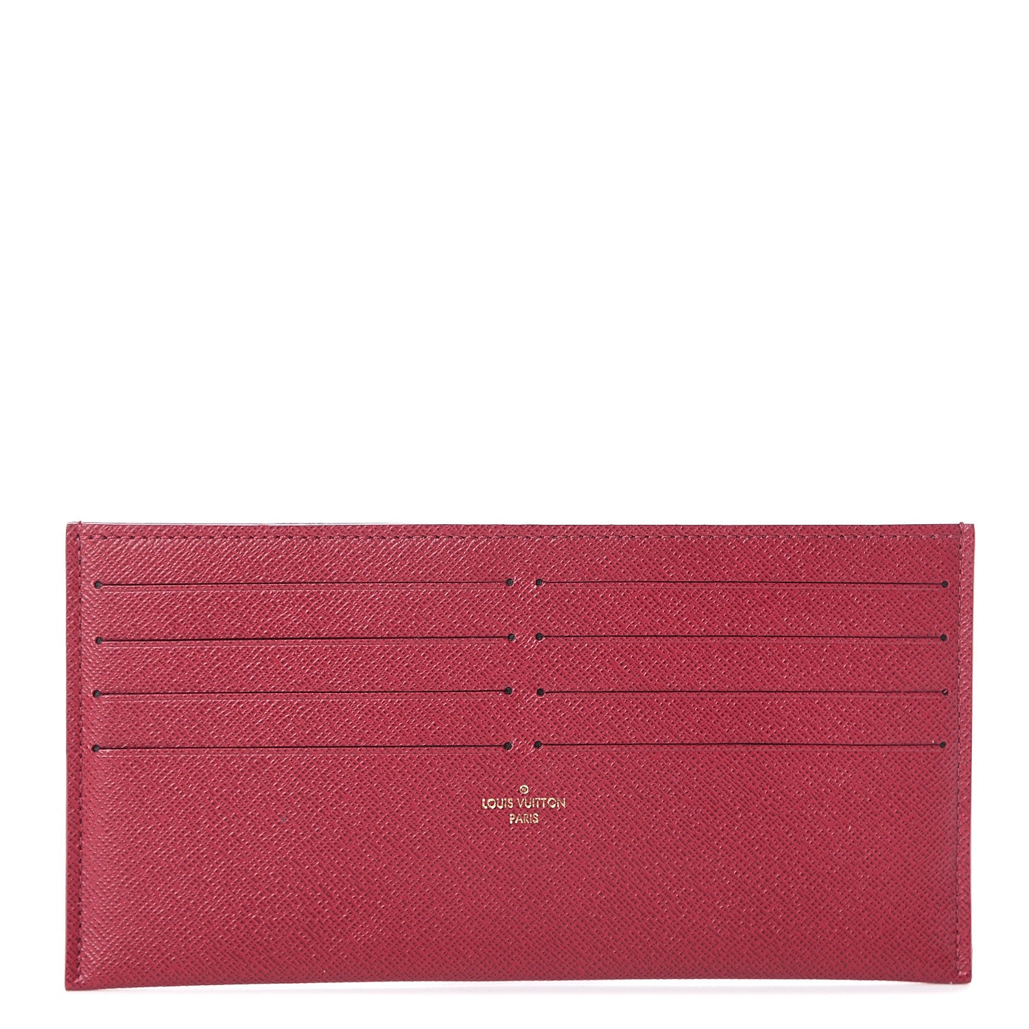 Louis Vuitton Calfskin Felicie Card Holder Insert Fuchsia 1 of 4